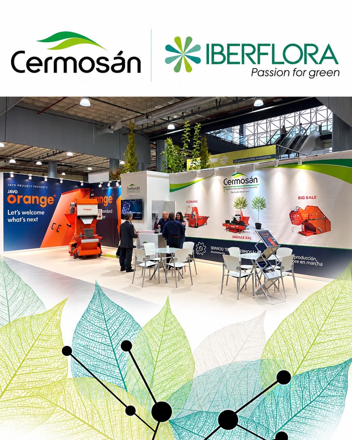 Cermosán en Iberflora con la nueva línea Javo Orange